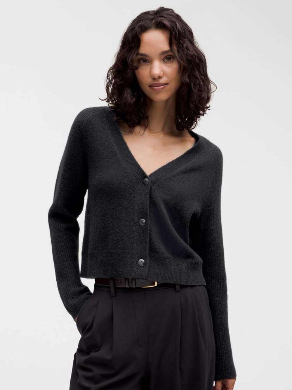 Lululemon Cashmere Slim-Fit Cardigan